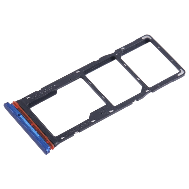For Tecno Pop 5 LTE SIM Card Tray + SIM Card Tray + Micro SD Card Tray