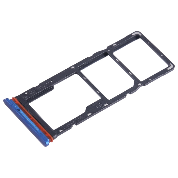 For Tecno Pop 5 Pro SIM Card Tray + SIM Card Tray + Micro SD Card Tray, For Tecno Pop 5 Pro