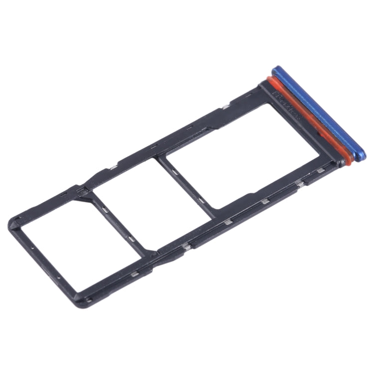 For Tecno Pop 5 Pro SIM Card Tray + SIM Card Tray + Micro SD Card Tray, For Tecno Pop 5 Pro