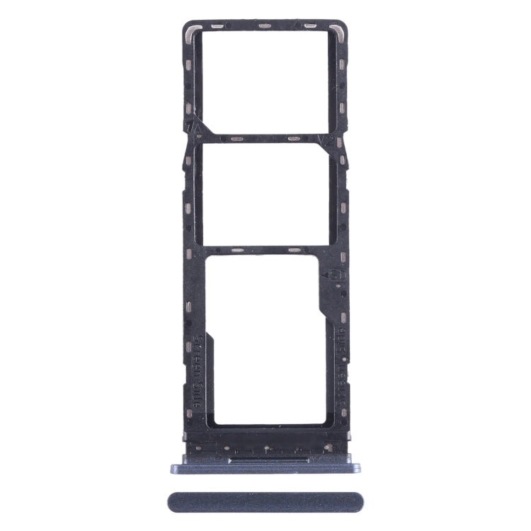 For Tecno Spark 8C KG5k SIM Card Tray + SIM Card Tray + Micro SD Card Tray