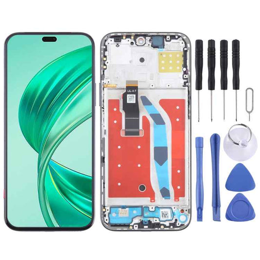 For Honor X8b Original LCD Screen Digitizer Full Assembly with Frame