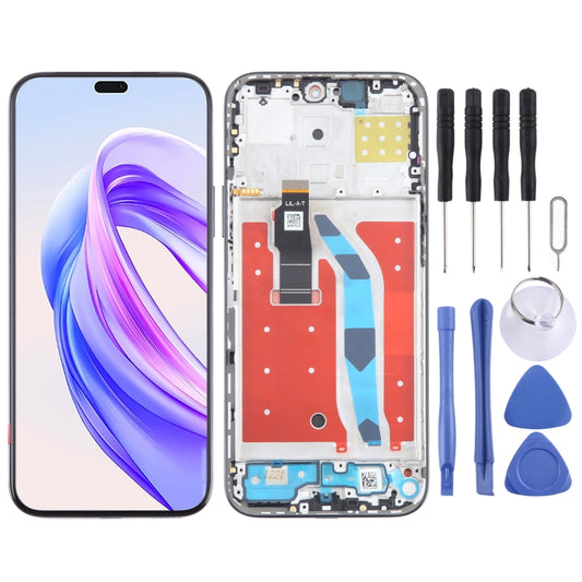 For Honor X50i+ Original LCD Screen Digitizer Full Assembly with Frame