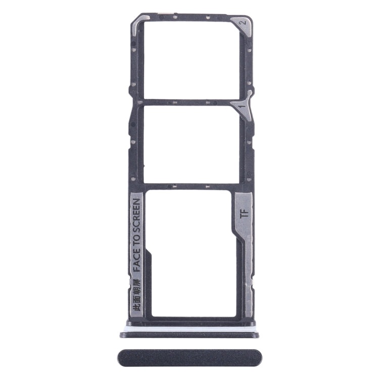 For Xiaomi Redmi Note 12 4G SIM Card Tray + SIM Card Tray + Micro SD Card Tray