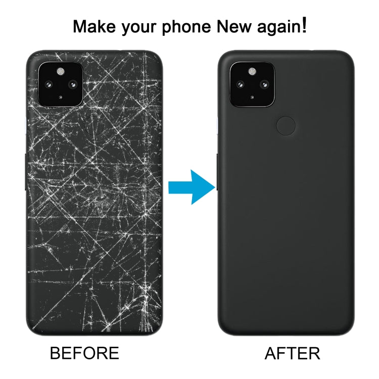 For Google pixel 4A 5G Battery Back Cover with Camera Lens Cover, For Google Pixel 4A 5G