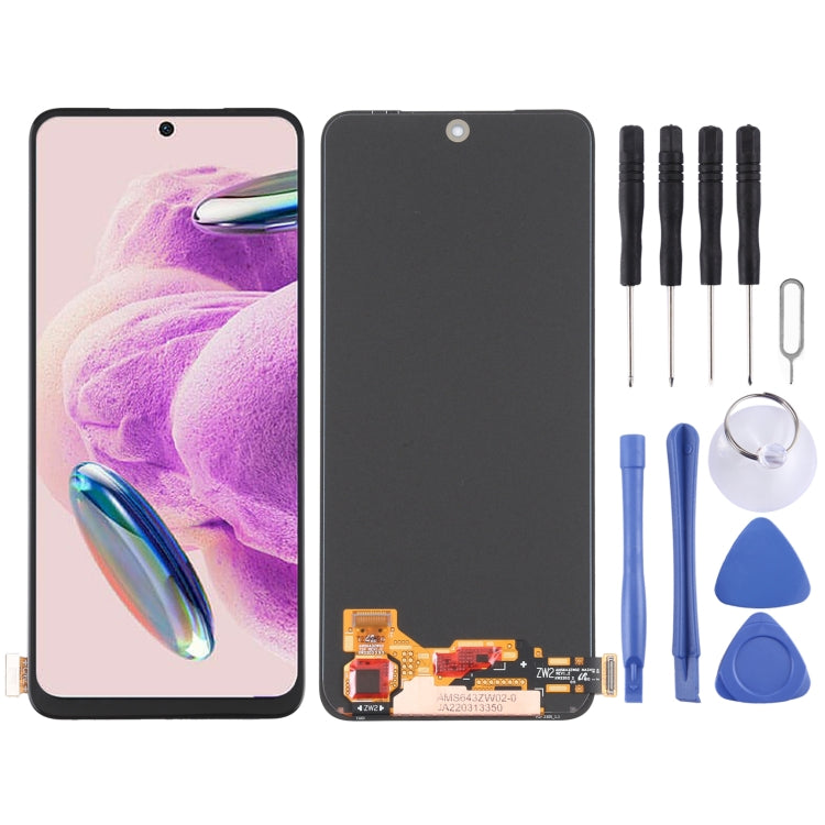 For Xiaomi Redmi Note 12S AMOLED Material Original LCD Screen and Digitizer Full Assembly, For Xiaomi Redmi Note 12S(AMOLED Original)