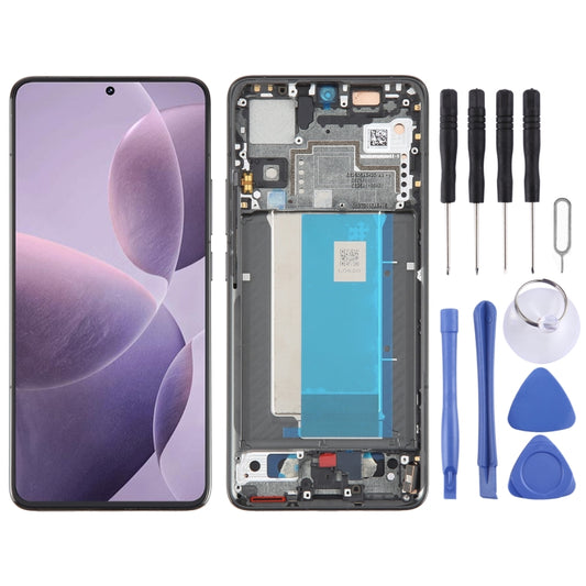 For Xiaomi Redmi K70 Pro Original AMOLED Material LCD Screen Digitizer Full Assembly with Frame, For Xiaomi Redmi K70 Pro (Original)