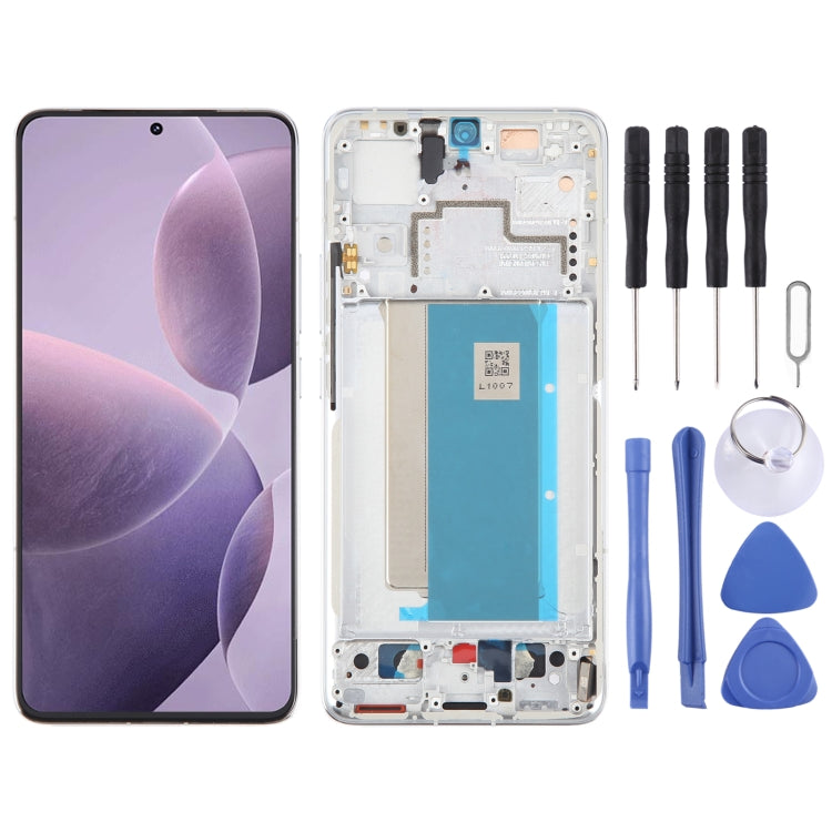 For Xiaomi Redmi K70 Pro Original AMOLED Material LCD Screen Digitizer Full Assembly with Frame, For Xiaomi Redmi K70 Pro (Original)