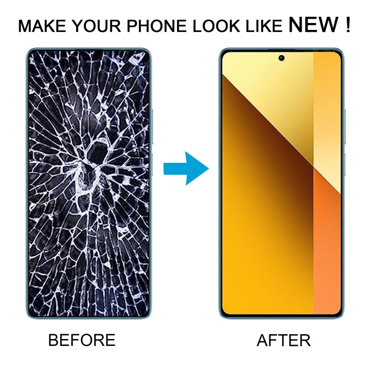 For Xiaomi Redmi Note 13 5G Original AMOLED Material LCD Screen Digitizer Full Assembly with Frame, For Xiaomi Redmi Note 13 5G(Original)