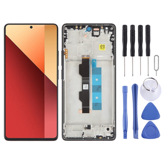 For Xiaomi Redmi Note 13 Pro 4G Original AMOLED Material LCD Screen Digitizer Full Assembly with Frame, For Xiaomi Redmi Note 13 Pro 4G(Original)