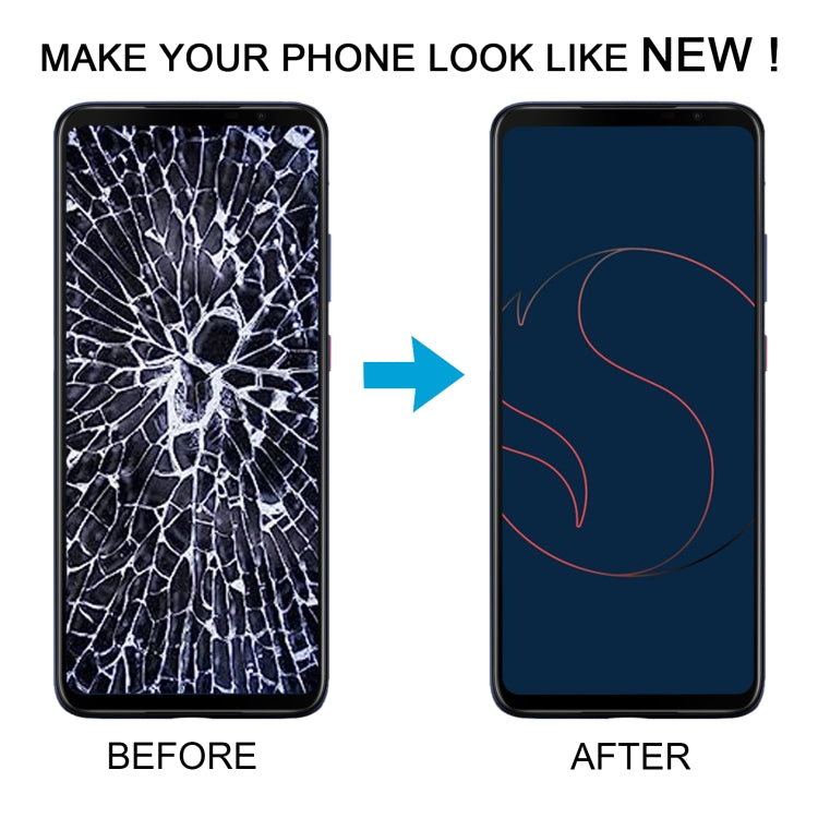For Asus Smartphone for Snapdragon Insiders ZS675KW AMOLED LCD Screen Digitizer Full Assembly with Frame, For Asus Smartphone for Snapdragon Insiders