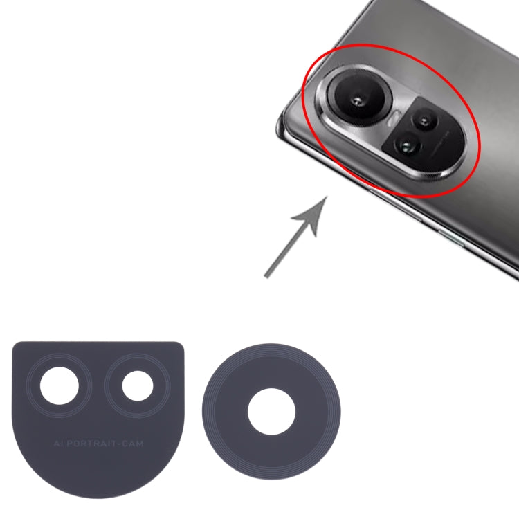 For OPPO Reno10 5G 10pcs Original Back Camera Lens, For OPPO Reno10 5G(Original)