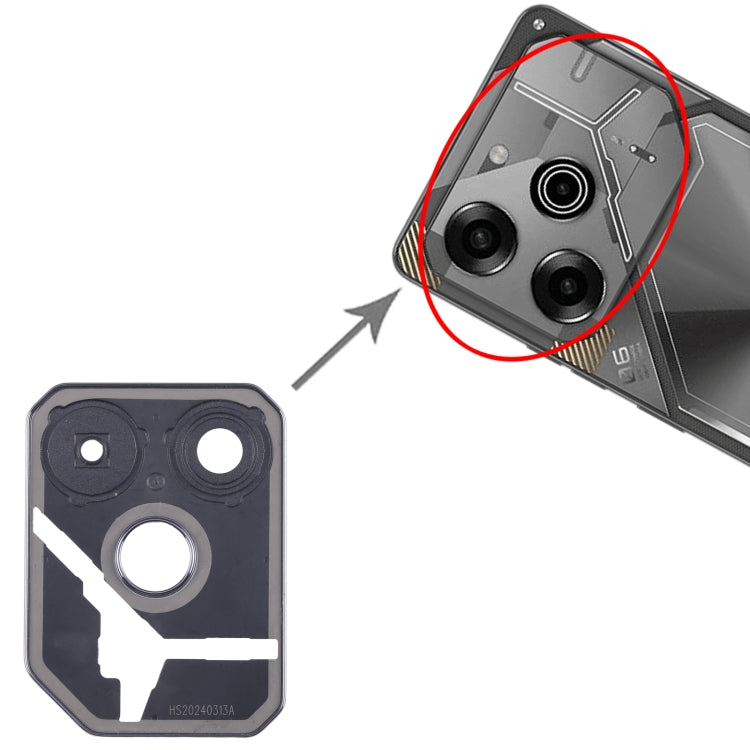 For Tecno Pova 6 Pro Original Rear Camera Frame