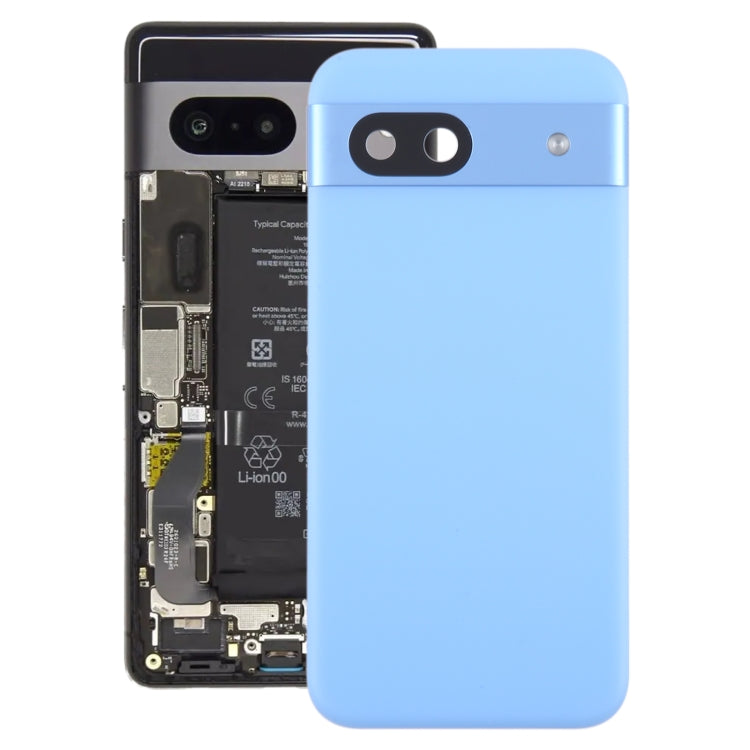 For Google Pixel 8a Original Battery Back Cover with Camera Lens Cover
