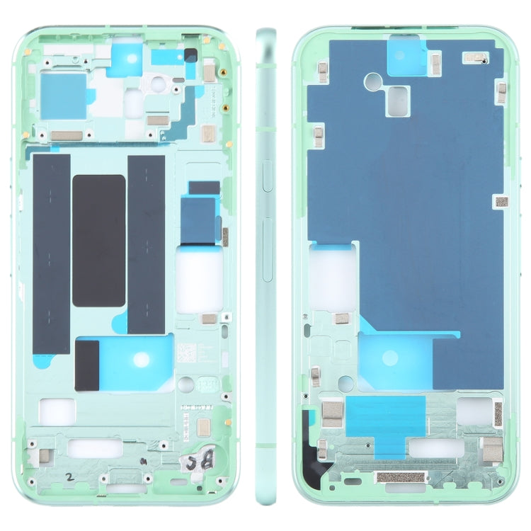For Google Pixel 8a Original Middle Frame Bezel Plate, with Side Keys, For Google Pixel 8a, For Google Pixel 8a(Original)