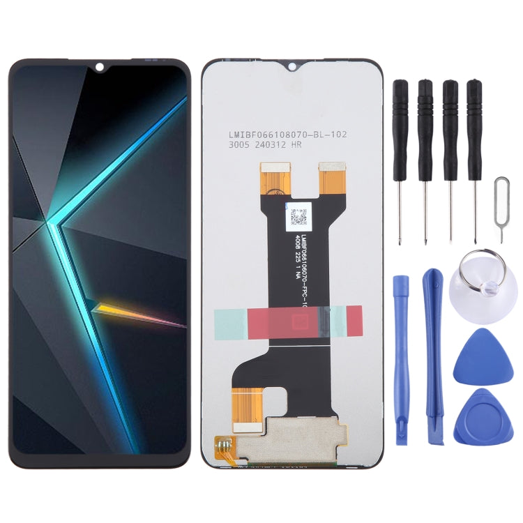 For ZTE Nubia Neo 5G LCD Screen with Digitizer Full Assembly, For ZTE Nubia Neo 5G 8150N