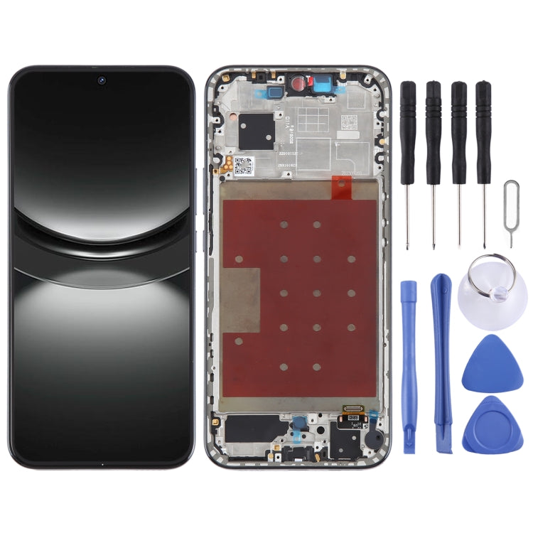 For Huawei Nova 12 Original LCD Screen Digitizer Full Assembly with Frame