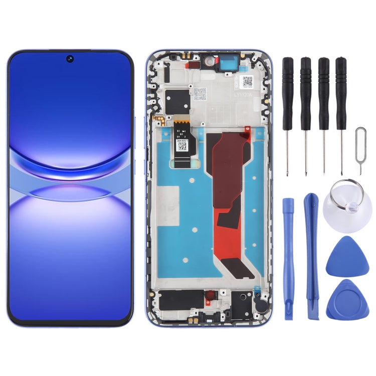 For Huawei nova 12 Lite Original LCD Screen Digitizer Full Assembly with Frame