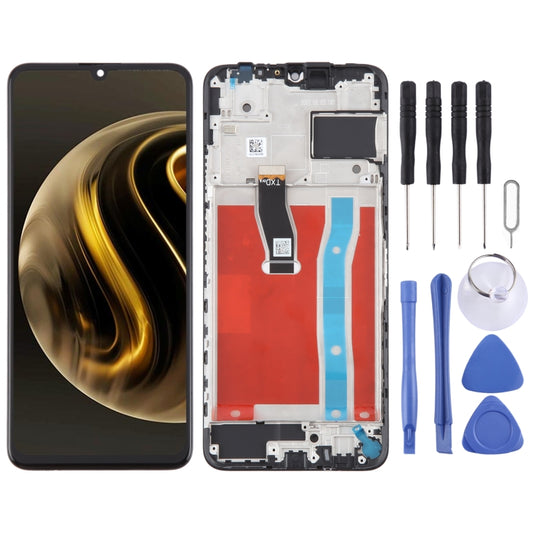 For Huawei Nova Y72 Original LCD Screen Digitizer Full Assembly with Frame, For Huawei Nova Y72 (Original)