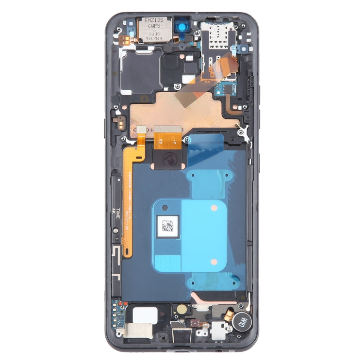 For LG V60 ThinQ US Version Original LCD Screen Digitizer Full Assembly with Frame, For LG V60 ThinQ US Version(Original)