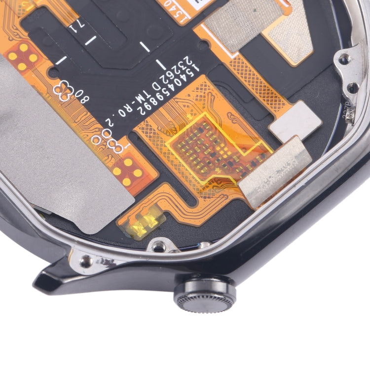 For OPPO Watch X LCD Screen and Digitizer Full Assembly With Frame, For OPPO Watch X (Black), For OPPO Watch X (Silver)