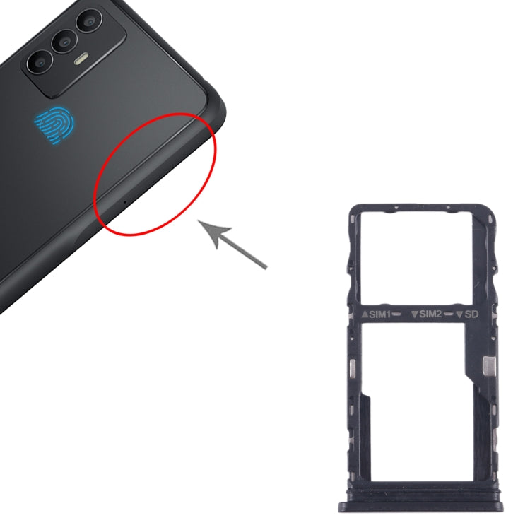 For TCL 305 Original SIM + SIM/Micro SD Card Tray, For TCL 305 (Original)