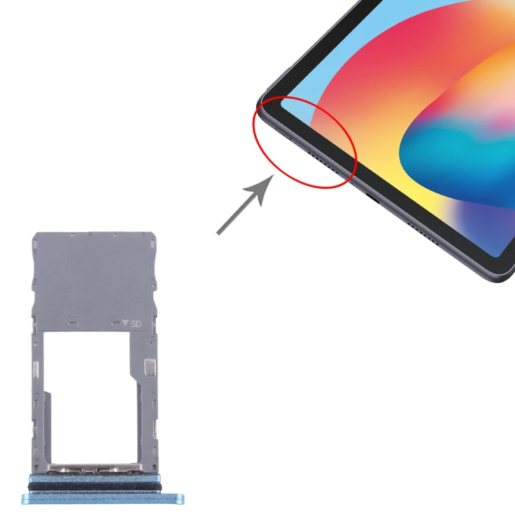 Bandeja para tarjeta micro SD original para TCL 10 TabMax (original, una sola tarjeta)