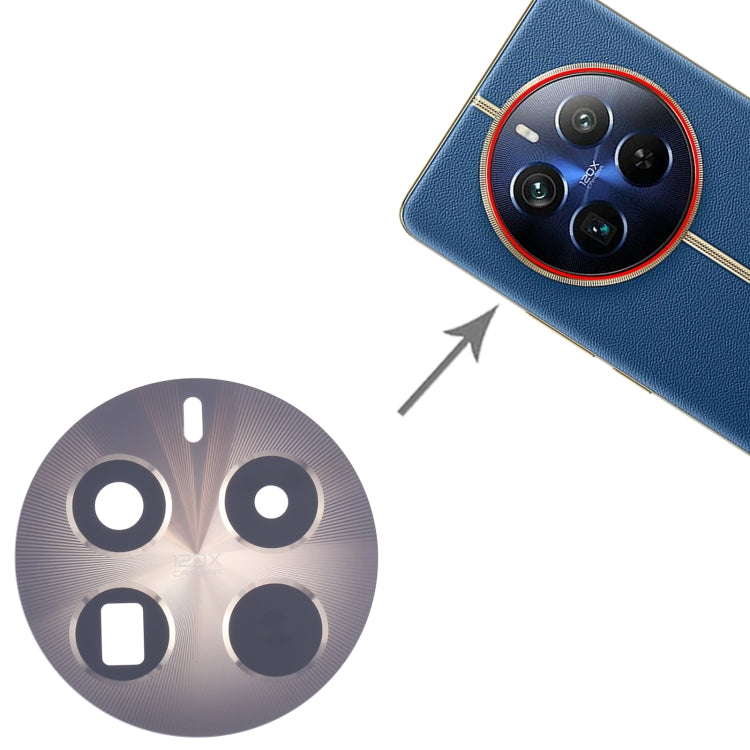 For Realme 12 Pro+ 10pcs Original Back Camera Lens