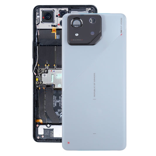 For Asus ROG Phone 8 AI2401 Original Glass Battery Back Cover with Camera Lens Cover, For Asus ROG Phone 8(Original)