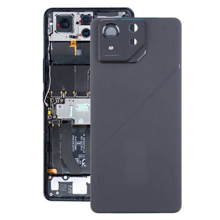 For Asus ROG Phone 8 Pro AI2401 Original Glass Battery Back Cover with Camera Lens Cover, For Asus ROG Phone 8 Pro(Original)