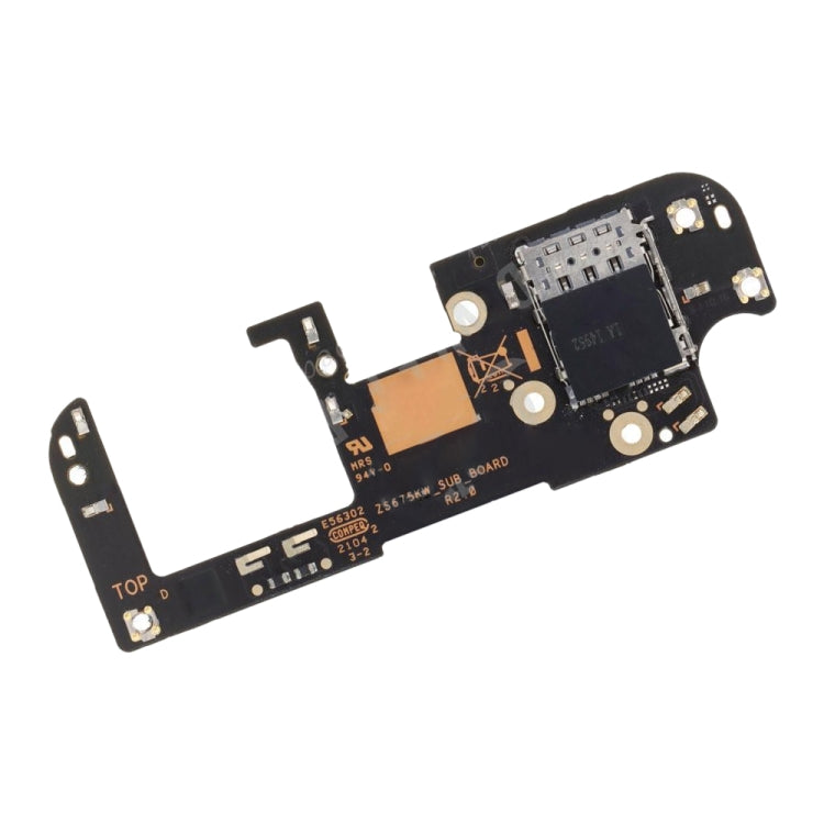 SIM Card Reader Board For Asus Smartphone for Snapdragon Insiders ZS675KW, For Asus Smartphone for Snapdragon Insiders