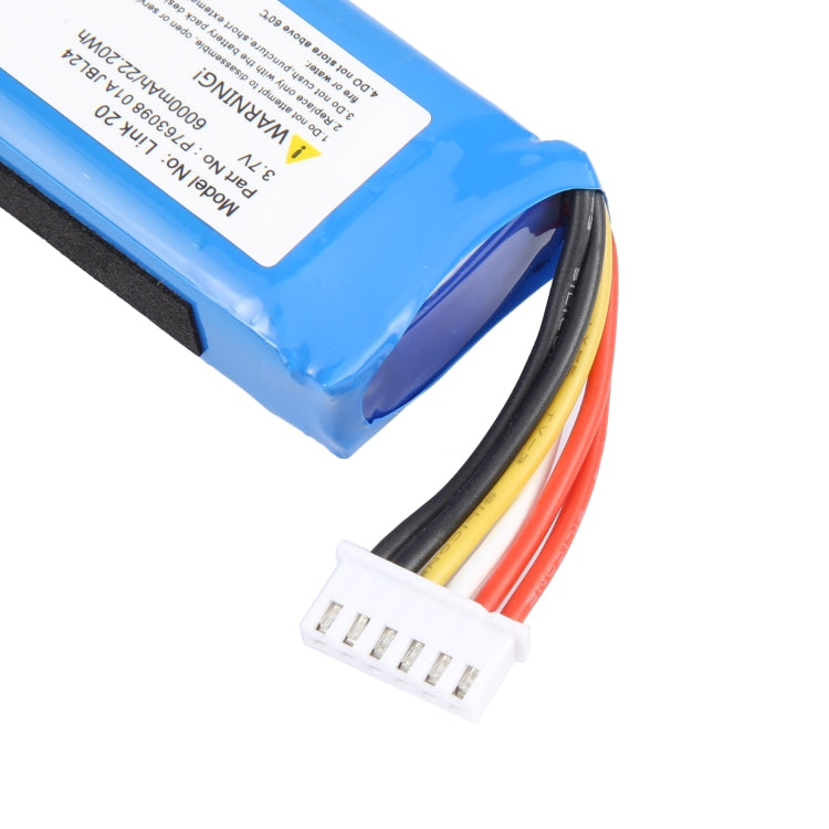 6000mAh Battery Replacement For JBL Link 20 Link20 P763098 01A, For JBL Link 20 Link20