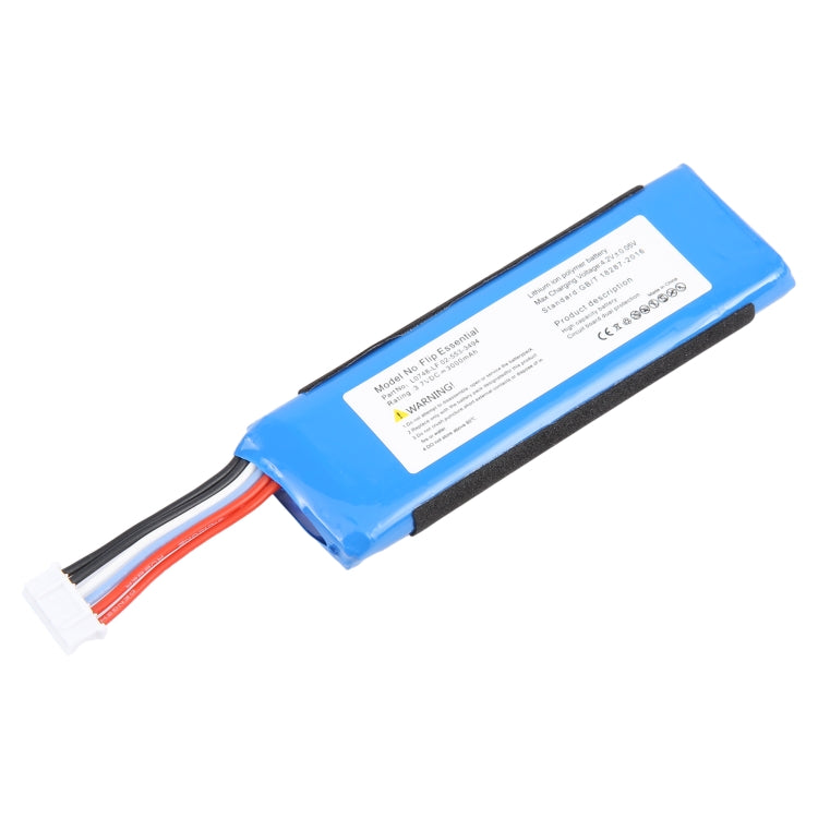 3000mAh L0748-LF Battery Replacement For JBL Flip Essential / Flip 3 Stealth Edition / Flip 3 SE, For JBL Flip Essential / Flip 3 Stealth Edition / Flip 3 SE