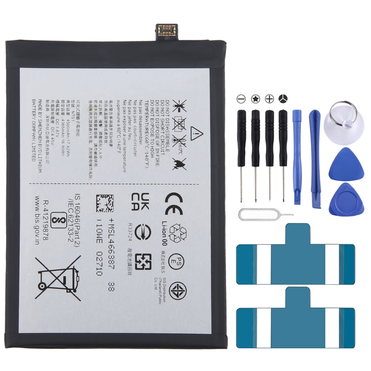 4500mAh NT01 Battery Replacement For Nothing phone 1, For Nothing phone 1