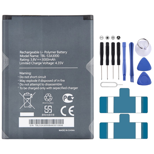 3000mAh TBL-53A3000 Battery Replacement For TP-LINK M7450 M7650 WIFI Router, For TP-LINK M7450 M7650 WIFI Router