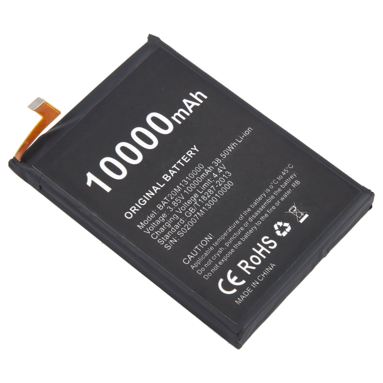 10000mAh BAT20M1310000 Battery Replacement For DOOGEE S88 / S88 Pro, For DOOGEE S88 / S88 Pro