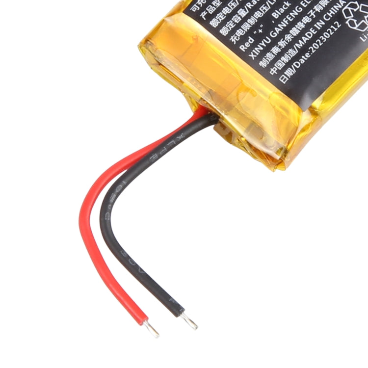 3.8V 300mAh 631728A Battery Replacement, Two Wire Welding, 3.8V 300mAh 631728A