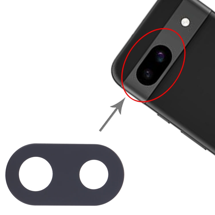For Google Pixel 8a 10pcs Original Back Camera Lens, For Google Pixel 8a (Original)