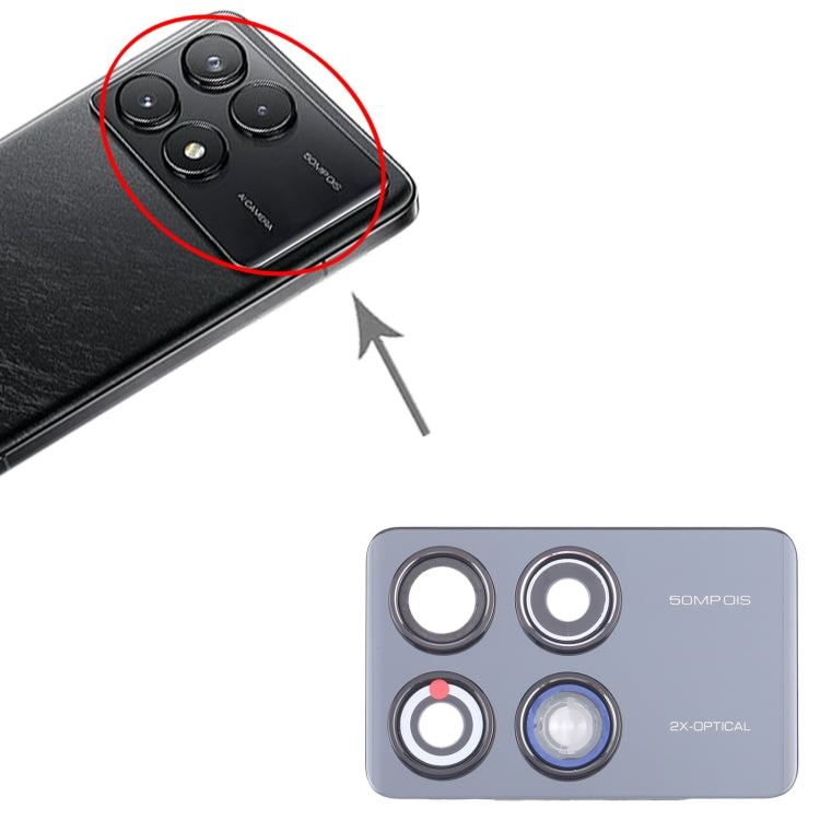 For Xiaomi Redmi K70 Pro Original Back Camera Lens Frame, For Xiaomi Redmi K70 Pro