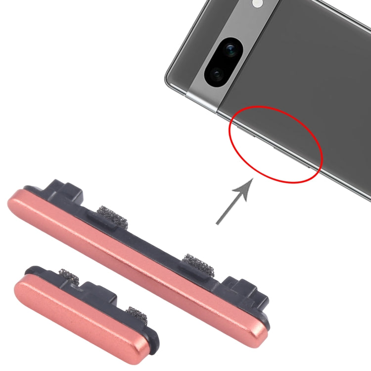 For Google Pixel 7a Original Power Button and Volume Control Button, For Google Pixel 7a(Original)