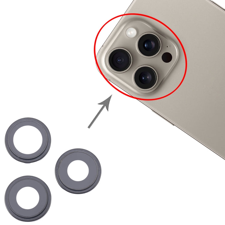 For iPhone 16 Pro Camera Lens Cover, For iPhone 16 Pro