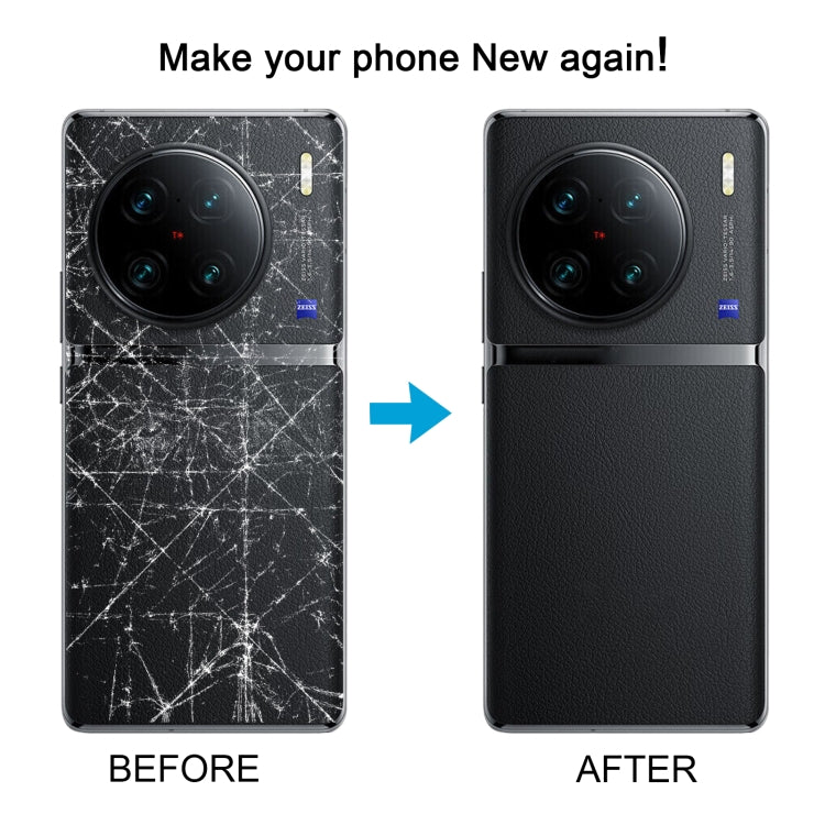 For vivo X90 Battery Back Cover with Camera Lens Cover, For vivo X90(with Camera Lens)
