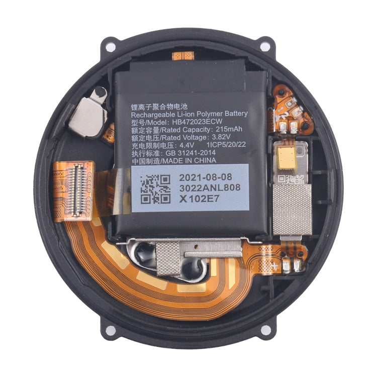 For Huawei Watch GT 2 42mm DAN-B19 Original Back Cover Full Assembly With Battery, Long FPC, For Huawei Watch GT 2 42mm (Original)