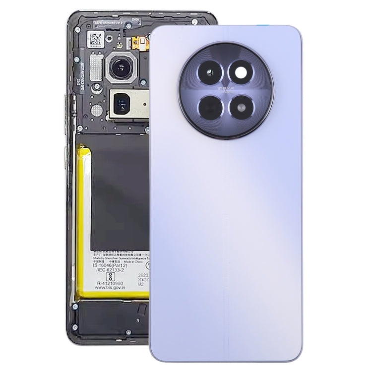 For Realme 12 Original Battery Back Cover with Middle Frame