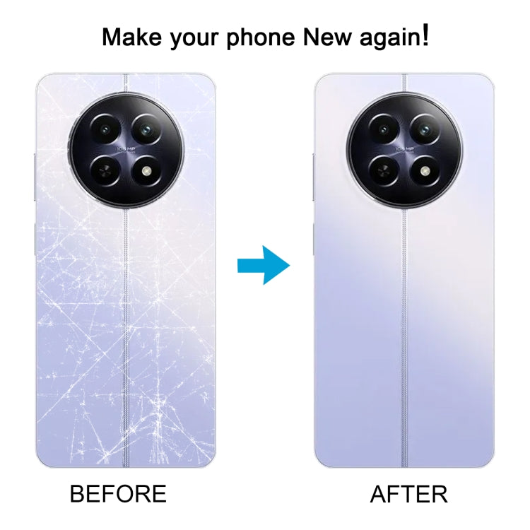 Cache arrière de batterie d'origine avec cadre central pour Realme 12 5G