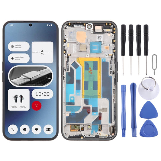 For Nothing Phone (2A) A142 5G Original AMOLED LCD Screen Digitizer Full Assembly with Frame, For Nothing Phone (2A) A142 5G(Original), For Nothing Phone (2A) A142 5G, For Nothing Phone (2A) A142 5G(Original,Blue)