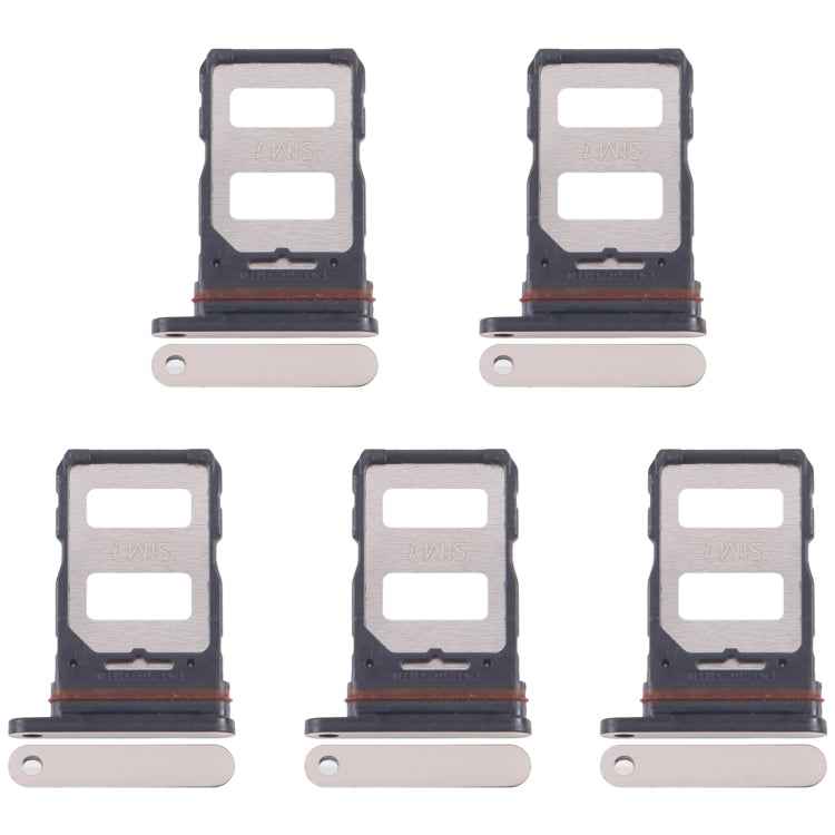 For Infinix Note 40 Pro 5G X6851 5pcs SIM Card Tray + SIM Card Tray