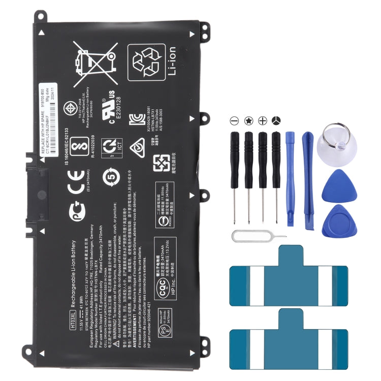 HT03XL Li-ion Battery For HP Pavilion 15-DA 15-DB 15-DW 15-CS 15-DY 17-by 17-CA 14-CE 14-CF 14-DF 14-DQ 14-DK L11119-855, For HP Pavilion 15-DA