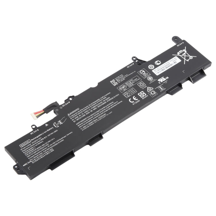 11.55V 50Wh 4330mAh Li-ion Battery For HP EliteBook 730 735 740 745 755 830 840 846 G5 G6 ZBook 14u G5 G6 933321-855 HSTNN-IB8G  SSO3XL, For HP EliteBook 730 735