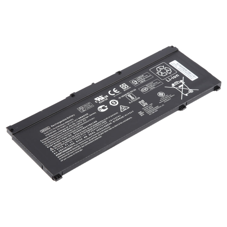 15.4V 70.07Wh 4550mAh Li-ion Battery For HP Omen 15-ce000 15-ce000ng 15-cb0xx 15-CE015DX CB000NG HSTNN-DB7W 917724-855 917678-171 SR04XL, For HP Omen 15-ce000