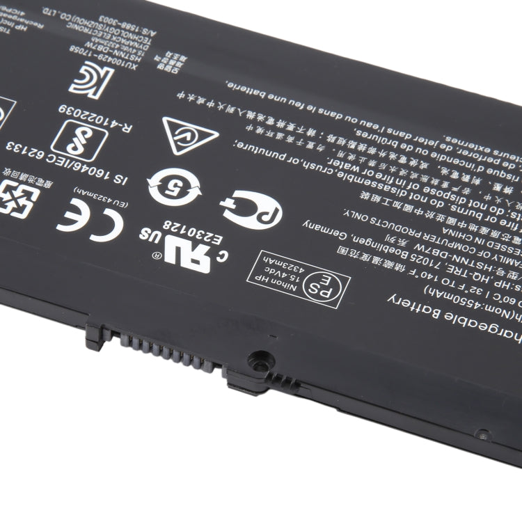15.4V 70.07Wh 4550mAh Li-ion Battery For HP Omen 15-ce000 15-ce000ng 15-cb0xx 15-CE015DX CB000NG HSTNN-DB7W 917724-855 917678-171 SR04XL, For HP Omen 15-ce000